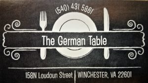 German Table